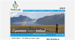 Desktop Screenshot of breatheinlife.com